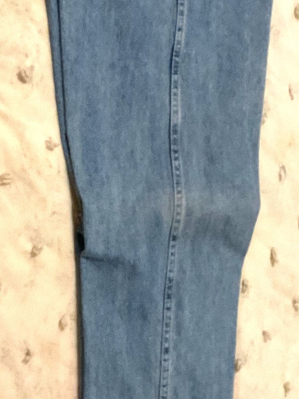 Cabelas Roughneck Retro Fit Straight Leg Light Wash Mens Jeans 40/30